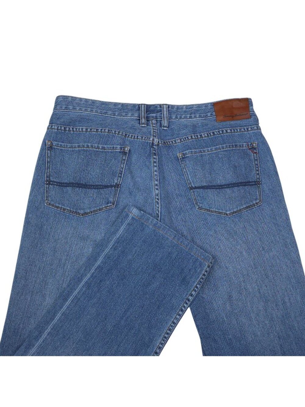 Tommy Bahama Mens Relaxed Fit Blue Jeans 34x32 Cotton Blend Casual Style